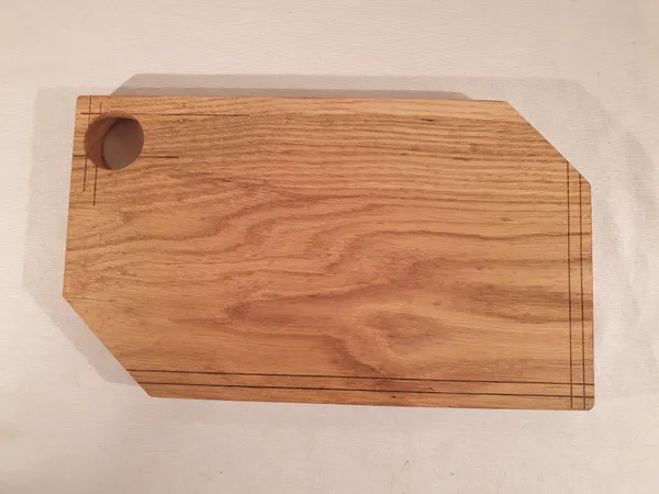 Bois : Chêne | Motif : Lignes 2