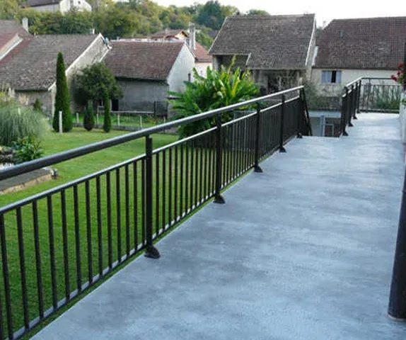 Garde corps de terrasse