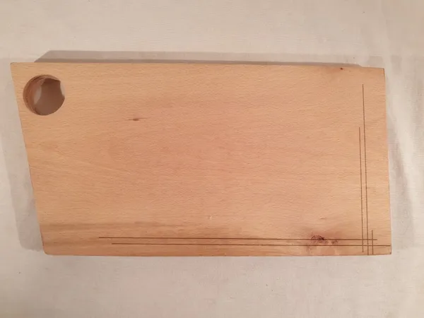 Bois : Hêtre | Motif : Lignes 1