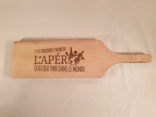 Bois : Hêtre | Motif : Monde